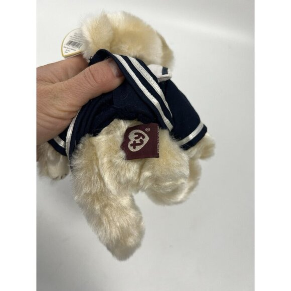 TY Attic Treasures "Breezy" 1993 Jointed Boating  Girl Bear   "Ahoy Mate !" NWT - Picture 7 of 11